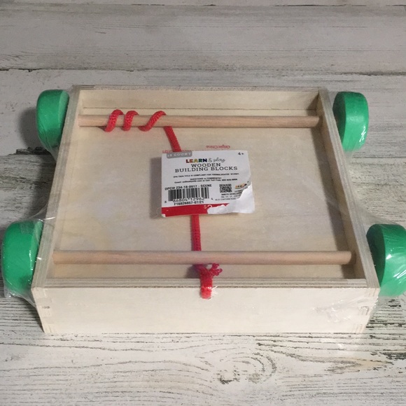 Toys Ankyo Development Learn Play Wooden Building Blocks In Pull